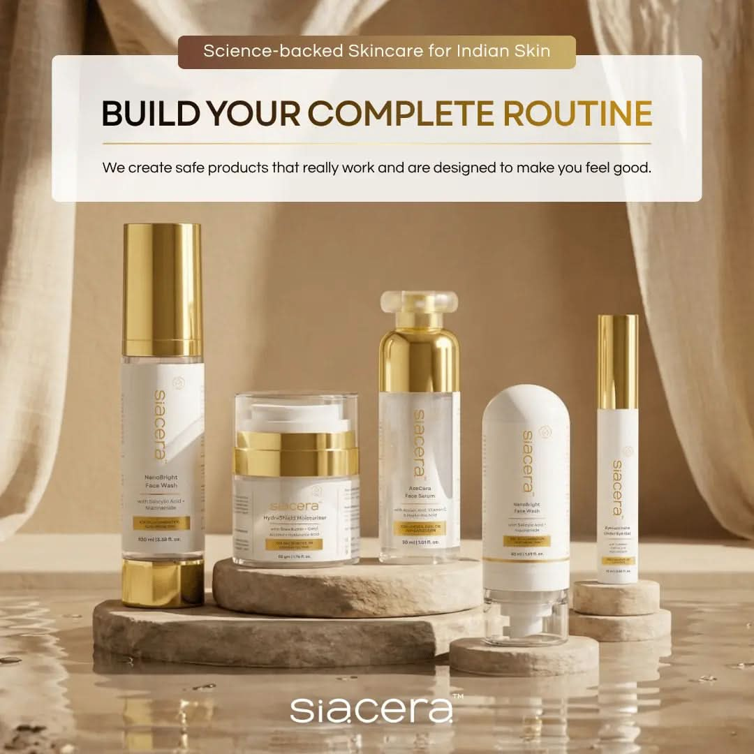 Siacera AzeCera Face Serum - made in India clinical skincare