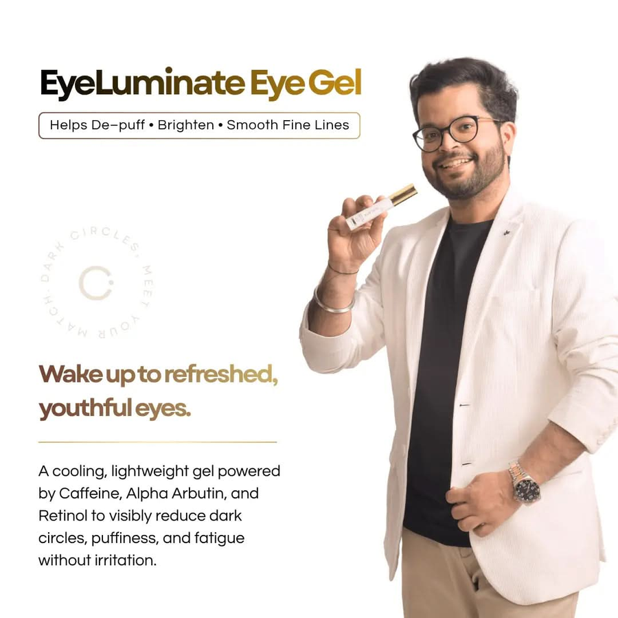 Siacera EyeLuminate Under Eye Gel - key ingredients and formulation details