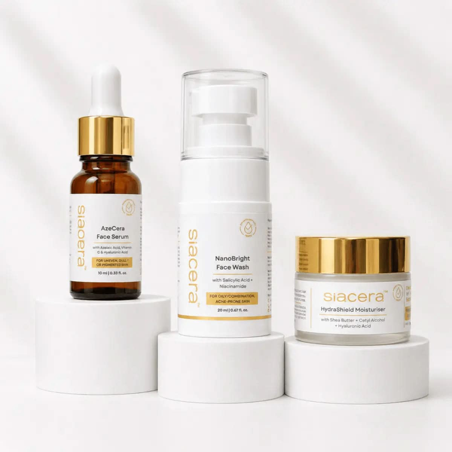 Siacera Clear & Bright Kit - Brightening skincare for dullness and pigmentation